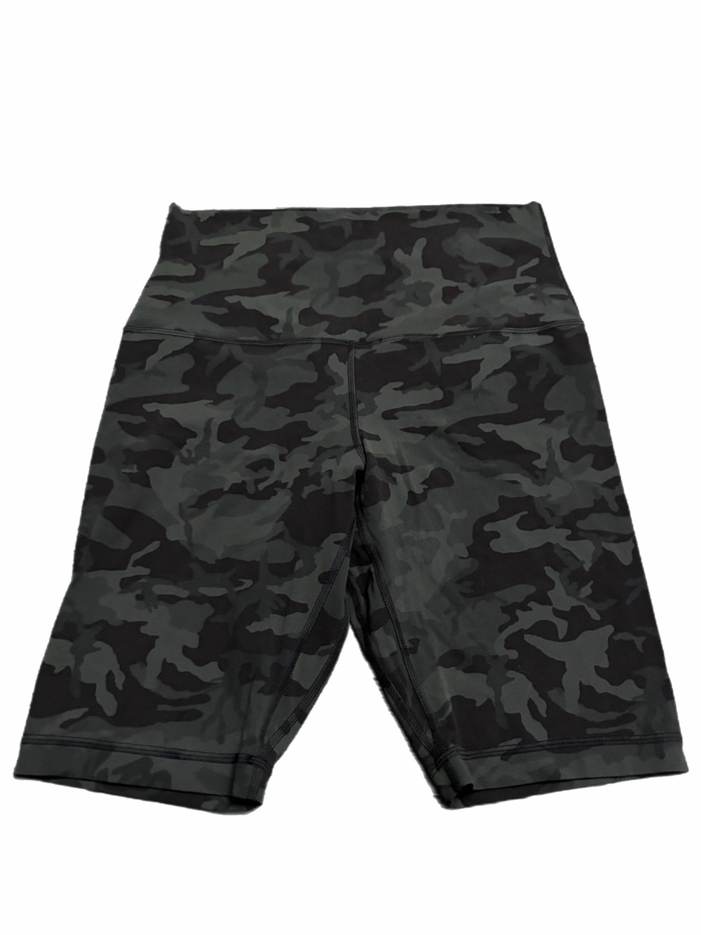 NWOT Lululemon Align Super High Rise Short 10" (Incognito Camo Gator Green) 12